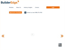 Tablet Screenshot of builderedge.com